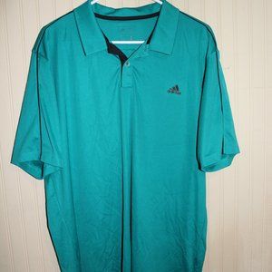 Men' Adidas Dry-fit Golf Polo, Sz. L